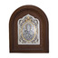 Серебряная икона в деревянном киоте Святой Целитель Пантелеймон 50240060Ц06